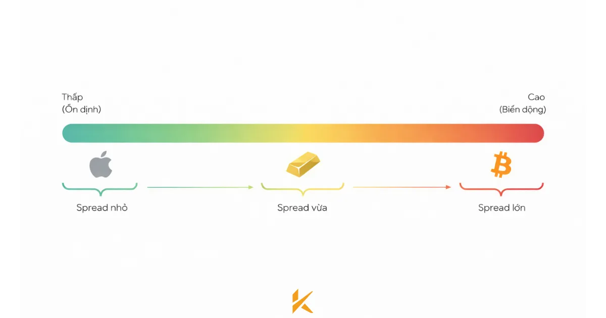 Quy tắc spread lệnh stop-limit theo độ biến động Quy tắc spread lệnh stop-limit theo độ biến động